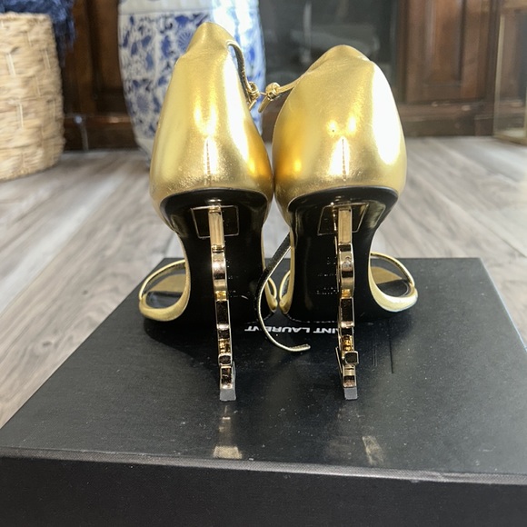 SAINT LAURENT OPYUM 110 YSL HEELS - Picture 4 of 11
